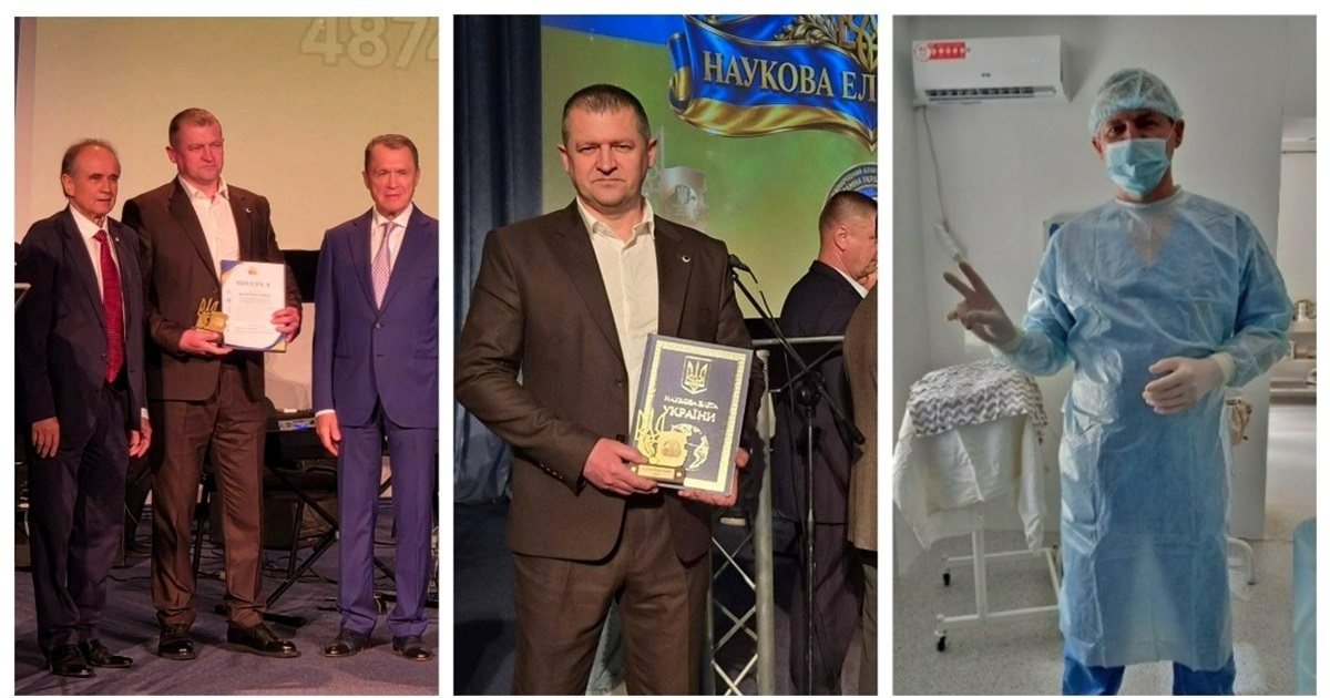 Хірург зі Жмеринки Валерій Капшук отримав відзнаку кращого науковця України