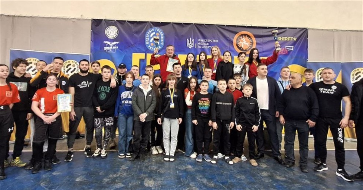 Ізмаїльські спортсмени з греплінгу завоювали медалі на чемпіонаті