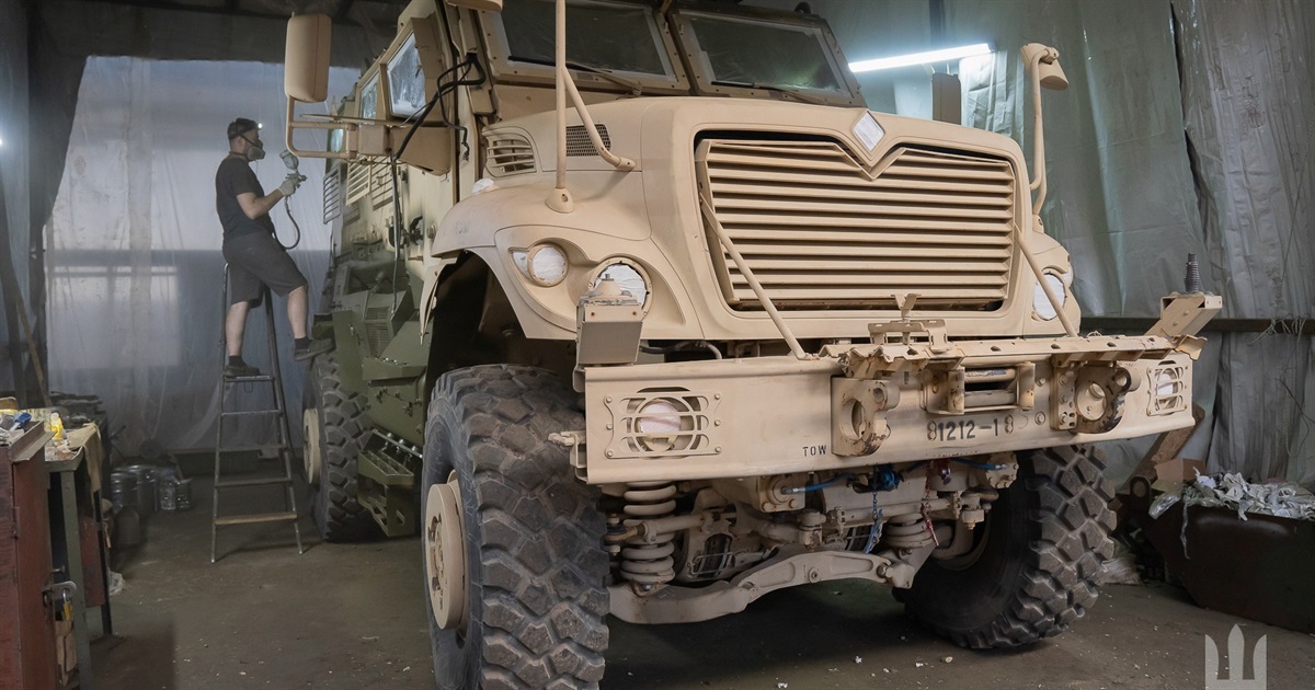 MaxxPro посилили захист 30-ї механізованої бригади на передовій