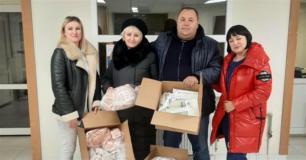 Гуманітарний вантаж на понад 325 тисяч гривень отримала Старокостянтинівська лікарня