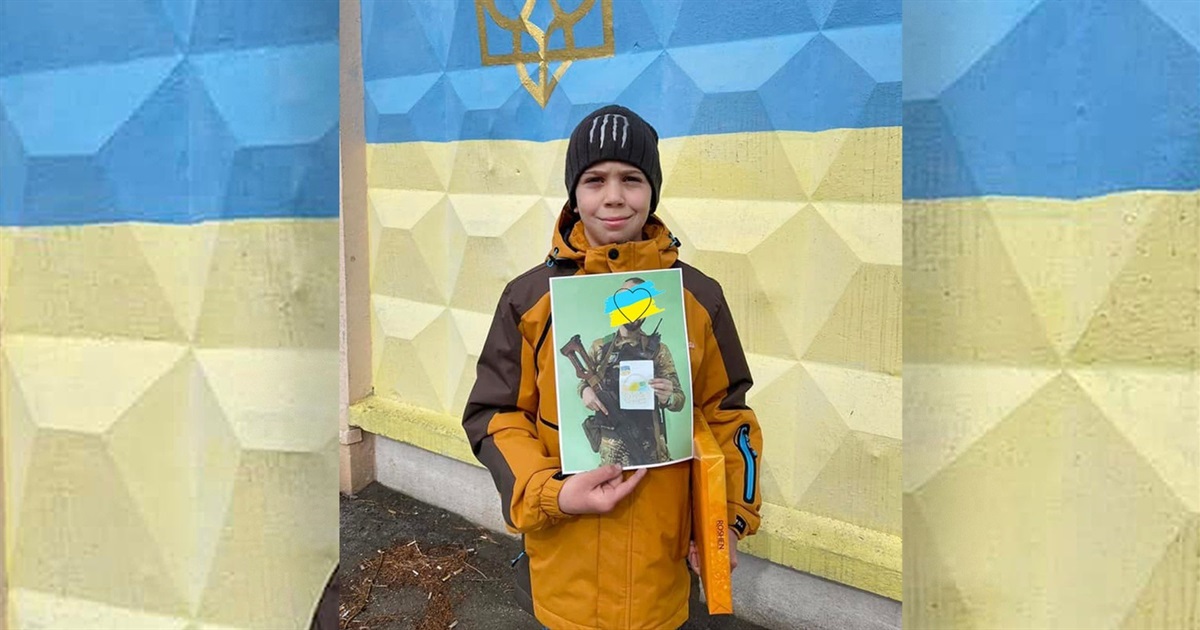 Історія одного дитячого малюнка. Як військовий передав привіт учневі 6 класу із Городоччини