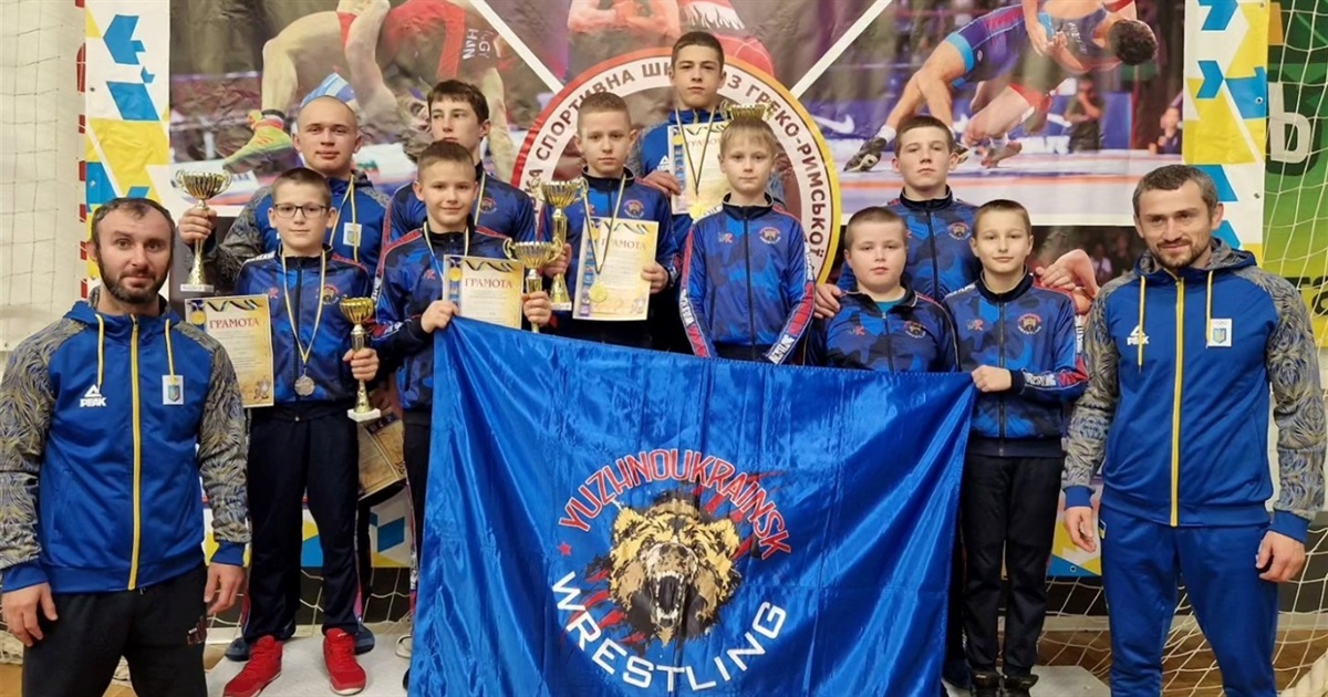 Южноукраїнські спортсмени греко-римської боротьби посіли призові місця на турнірі в Тернополі