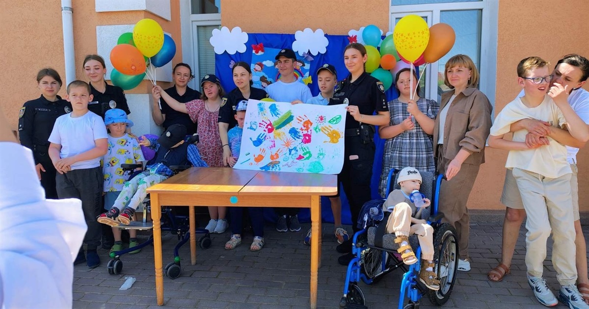 Свято дитинства, радості і любові провели у Центрі комплексної реабілітації для дітей з інвалідністю