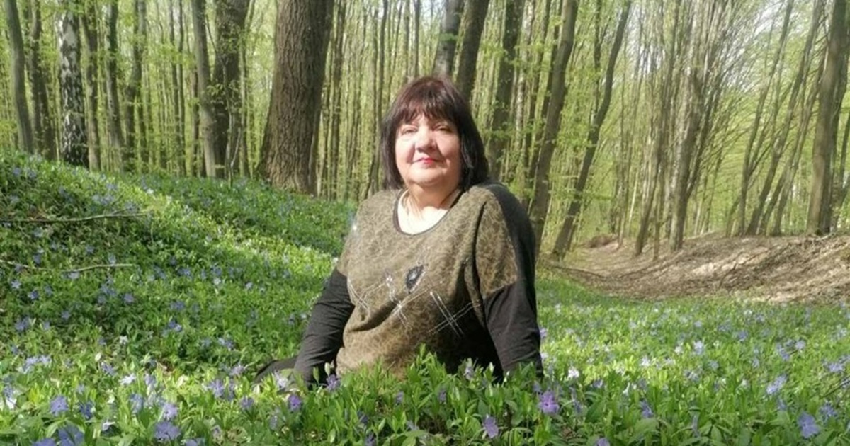 Галина Копиця до останнього допомагала війську. Під вибухи тікала з Серебрянки, де втратила все