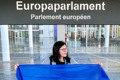 Катерина Мостова виступила в Європарламенті. Фотографка з Луганська показує світу правду про війну