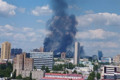 Донецк уже 7 часов взрывается и горит. Жители оккупированного города в шоке от происходящего