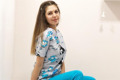 Анна Матвиенко в Доброполье производит бахилы, костыли и ходунки. Ее компания стала стартапом года 
