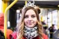 Самым позитивным киевским кондуктором признали 18-летнюю Валерию Пикулину из Бахмута 