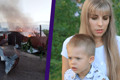 Будинок родини Стрілець згорів під Мар'їнкою. Трирічний Богдан досі повторює: "Мій дім бабах!"