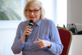 Галина Кутнякова вижила під завалами Драмтеатру. Зараз у Вільнюсі розповідає про українську культуру