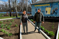 Ранок не з кави, а з оцінки пошкоджень спорткомплексу від прильотів. Один день з Віталієм Щербинкою
