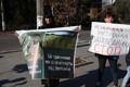 Жители Святогорска протестовали против строительства олимпийской базы. Что им пообещал глава ДонОГА