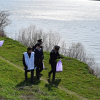 В Ізмаїлі в рамках екологічної акції молодь прибрала територію вздовж Дунаю