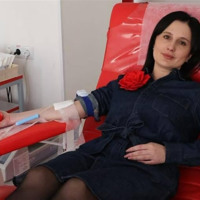 Ірина Борзова підтримала донорську ініціативу на Вінниччині власним прикладом