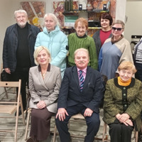 Енергетична зустріч у Чорткові з письменником Володимиром Барною