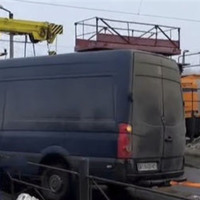 На переїзді у Васютинцях сталася ДТП: бус зіткнувся з дрезиною