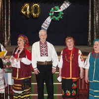 Із 40-річчям вітали обрядово-фольклорний ансамбль “Калина”