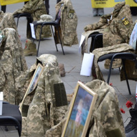 “Ми вас чекаємо”: у Полонному відбулась акція на підтримку безвісти зниклих і полонених військових