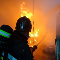 На Кременеччині спалахнув будинок