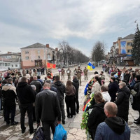 Первомайськ попрощався з солдатом Олександром Гармашем