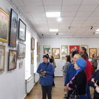 У Гадячі відкрили виставку художника Олексія Будника «Світопис душі»