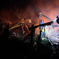 Ворожі атаки з повітря: на Кагарличчині уламками безпілотника пошкоджено будівлі