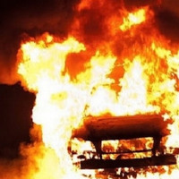 Нічна диверсія чи помста? В Ізмаїлі палала спецстоянка тимчасового зберігання авто поліції