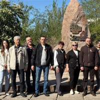 Як у Новій Каховці колаборанти відзначили 9 травня