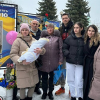 З пологового – на Алею пам’яті до татка-Героя Дмитра Вініченка