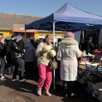 Перший весняний ринок у Первомайську: як змінилися ціни на продукти