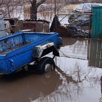 Велика вода на Гадяччині: підтопило городи, дороги та погреби