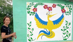 Ось такими стінописами відома Північ Одещини. Показуємо найкращі зразки народного мистецтва