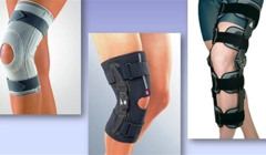 Види ортопедичних наколінників