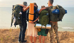 140 кілометрів вздовж моря. Як пройти пішки від Чорноморська до Лебедівки