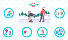 Що робити, якщо провалився під лід: інфографіка