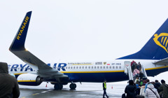 Ryanair скасував рейси з міст України за 17 напрямками