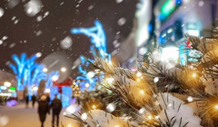 Как украсили Одессу к Новому году: праздничные фото