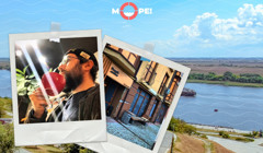 Малює зранений, але квітучий Херсон і щодня готує каву. Історія людини-кав’ярні Олексія Мельниченка