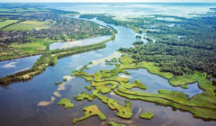 Води Дніпра затопили чималу частину Великого Лугу. Науковці кажуть, що це нормальний процес