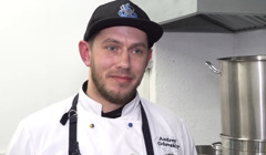 Йогурти з айвою та білим грибом. Як шеф-кухар Андрій Гдовський популяризує місцеві продукти?