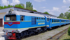 Найдовша дитяча залізниця України. Як працює центр екокультури юних залізничників у Запоріжжі