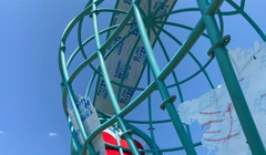 Новый арт-объект из Австралии появился на пляже под Одессой