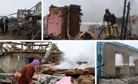 Два удари БпЛА в одну хату: у селі Хороше родина Іванченків втратила дім (ВІДЕО)