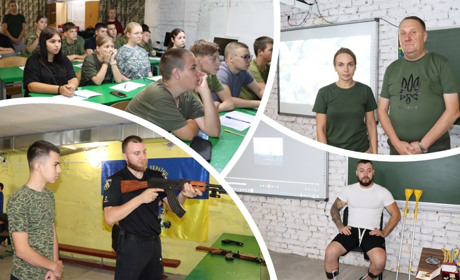 Перший урок: у Миколаївському ліцеї відкрили сучасний клас патріотичного виховання (ВІДЕО)