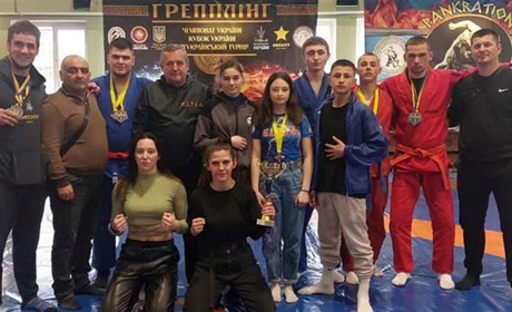 Измаильчане заработали медали на чемпионате и кубке Украины по панкратиону и грепплингу