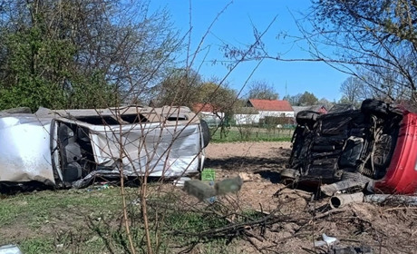 У ДТП на Звягельщині перекинулися два автомобілі