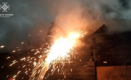 На вихідних у селі Тиманівка горів будинок (відео)