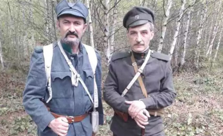 Чортків'янин Роман Кулик пошив військову форму, щоб відтворити події 100-річної давнини (+ відео)