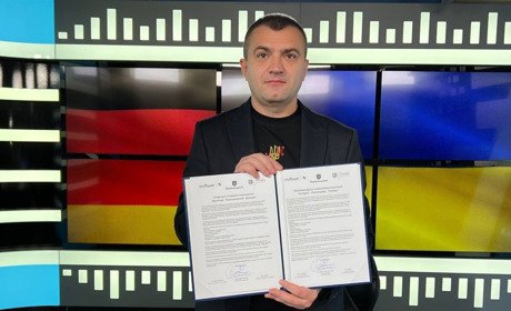 Олександр Симчишин підписав Угоду про солідарне партнерство Штутгарт – Хмельницький – Дрезден