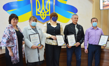 Працівники залізниці приймали вітання